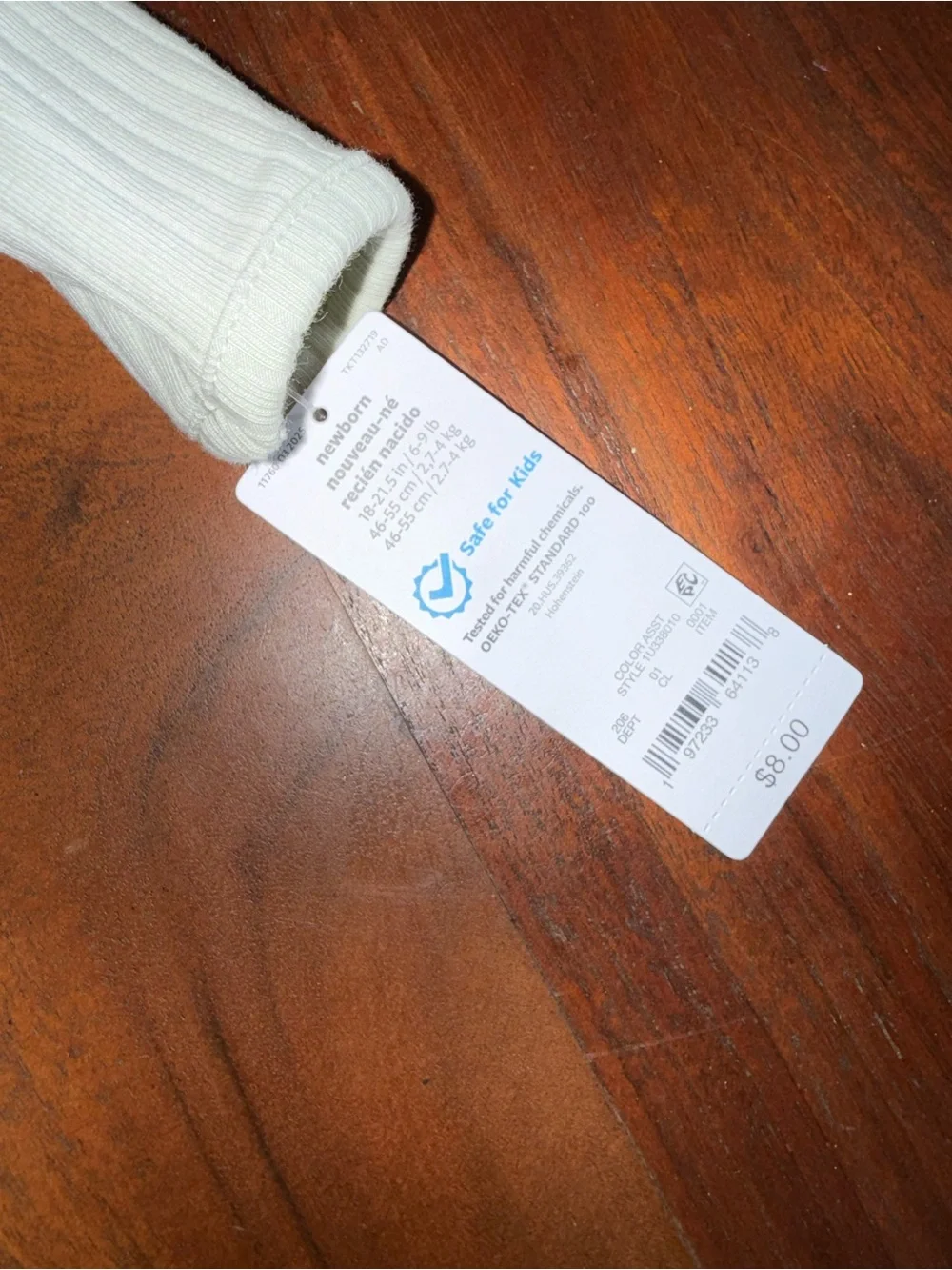 Carter's‎ Mint Green Ribbed Footed Sleep Sack with Clover Print